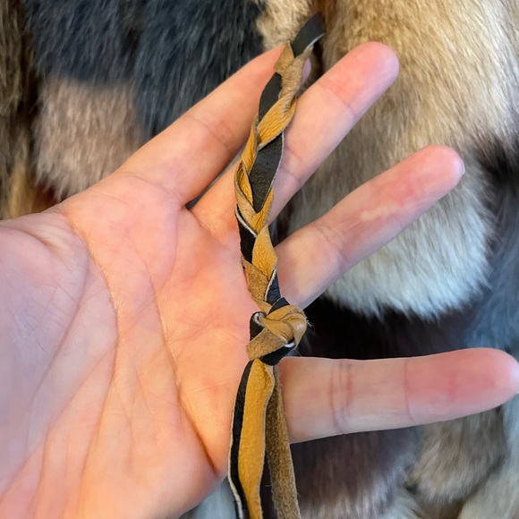 Neiman Marcus custom-made fox fur vest XL large like new very heavy fox fur - Picture 9 of 12